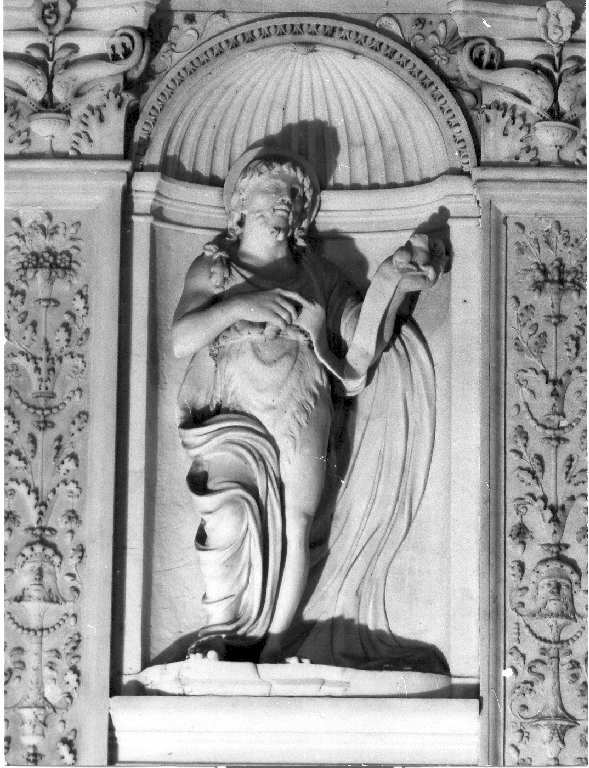 San Giovanni Battista (rilievo) di Bregno Andrea (sec. XV)