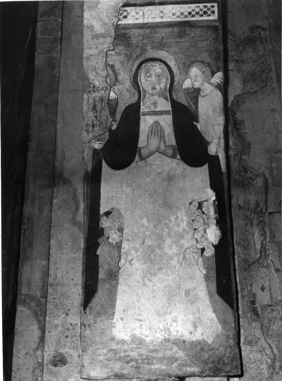 Madonna della Misericordia (dipinto) - ambito laziale (sec. XV)
