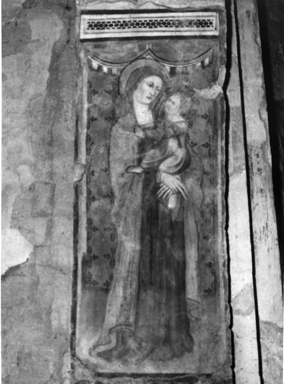 Madonna con Bambino (dipinto) - ambito laziale (secc. XIV/ XV)