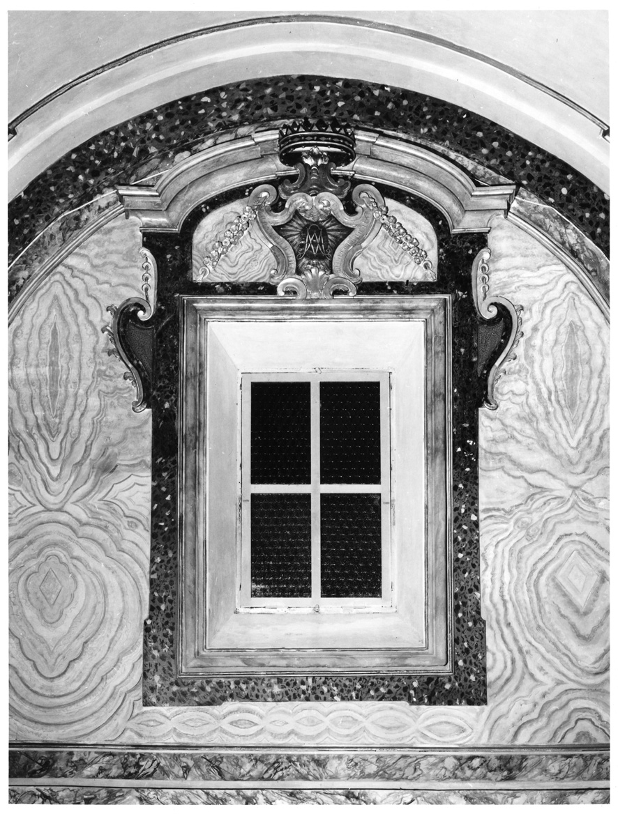 mostra di finestra - ambito romano (fine sec. XVIII)