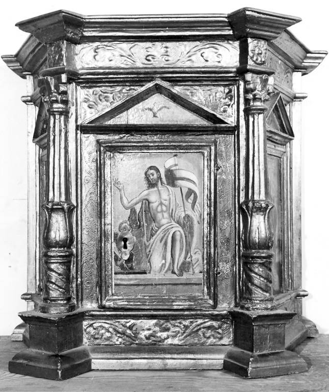 tabernacolo - a tempietto - ambito Italia centrale (sec. XVI)