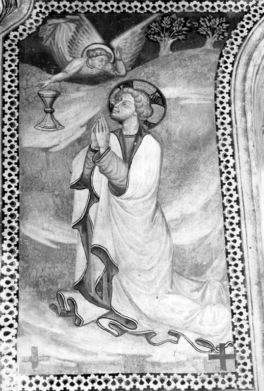 Orazione di Cristo nell'orto di Gethsemani (dipinto) - ambito umbro (sec. XV)