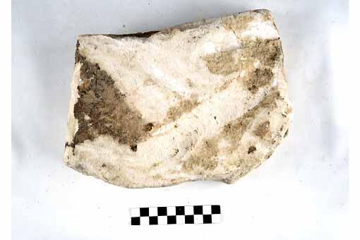 STELE/frammento, Nava, tipo II - produzione daunia (sec. VII a.C)