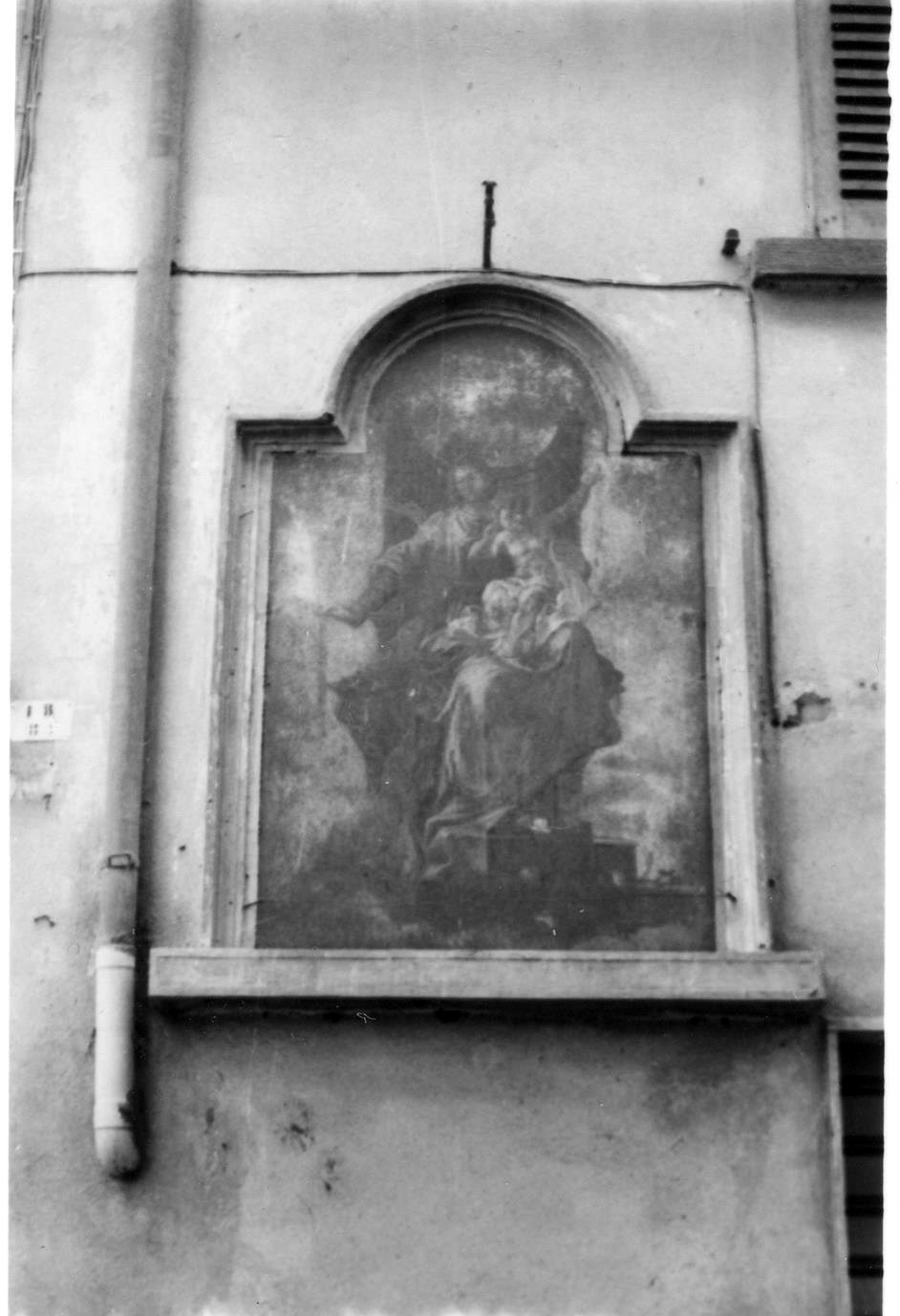 Madonna del Rosario (dipinto) - ambito lombardo (sec. XIX)