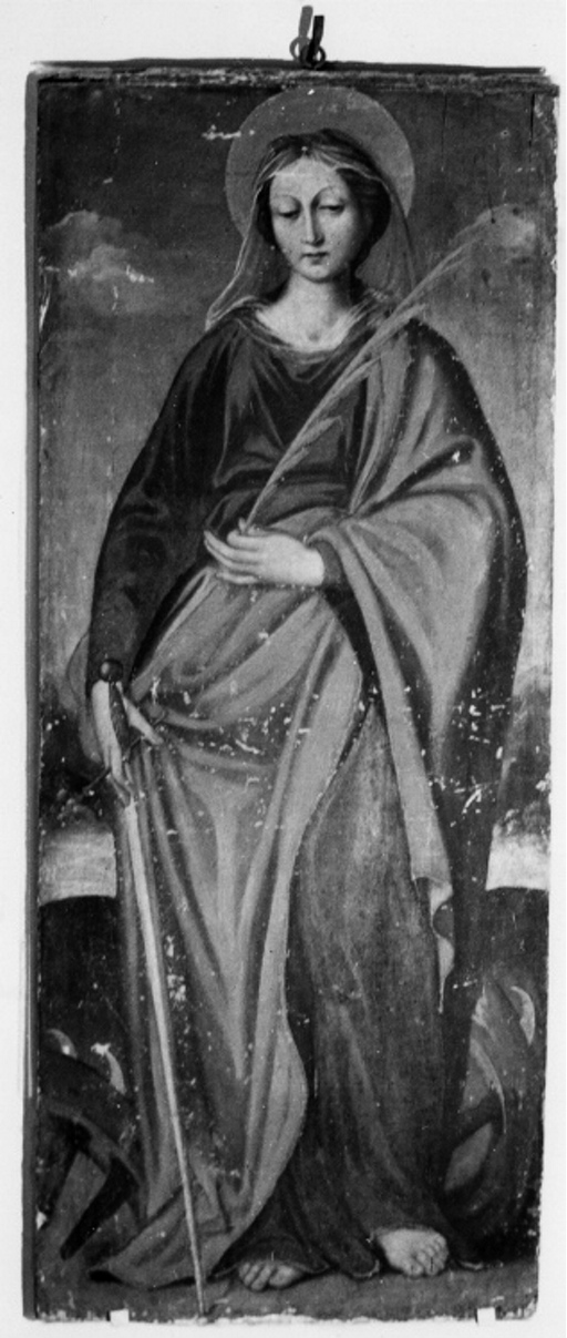 S.Caterina d'Alessandria (positivo) di Francesco "Cicciotto" Caso (seconda metà XX)