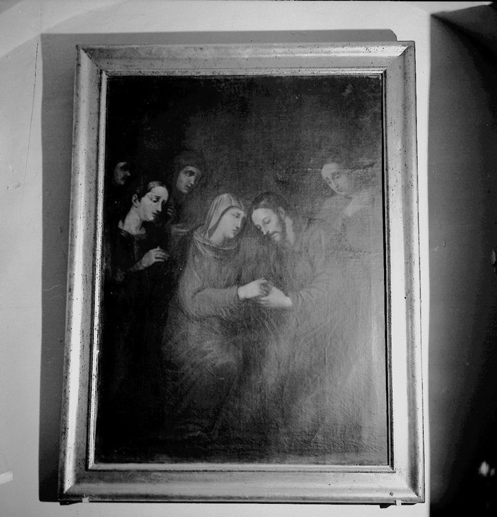 Dipinto - Pinacoteca di S. Antonio - Nocera Inferiore (negativo) di Francesco "Cicciotto" Caso (seconda metà XX)