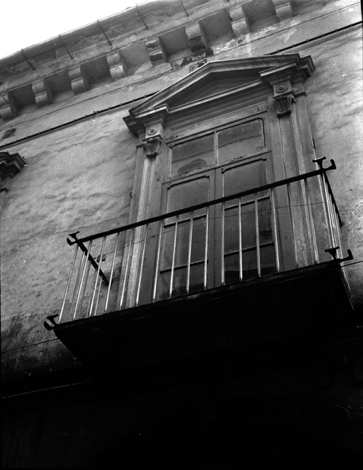 Balcone-Nocera Inferiore (negativo) di Francesco "Cicciotto" Caso (seconda metà XX)