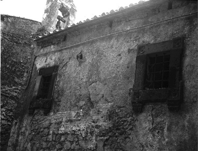 finestre - elementi architettonici (negativo) di Francesco "Cicciotto" Caso (seconda metà XX)