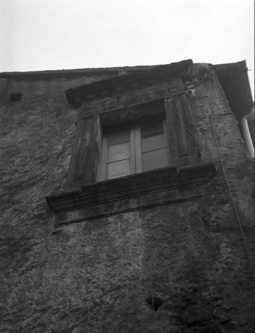 finestre - elementi architettonici (negativo) di Francesco "Cicciotto" Caso (seconda metà XX)