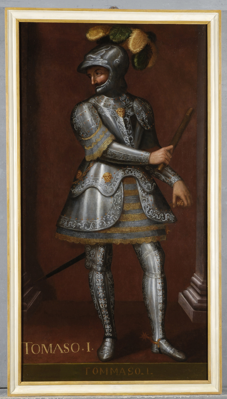 ritratto di Tomaso I (dipinto) - ambito piemontese (prima metà sec. XVII)