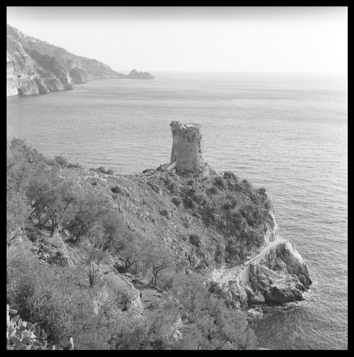 Torre Asciola, Praiano (negativo) di Samaritani Ernesto (XX)
