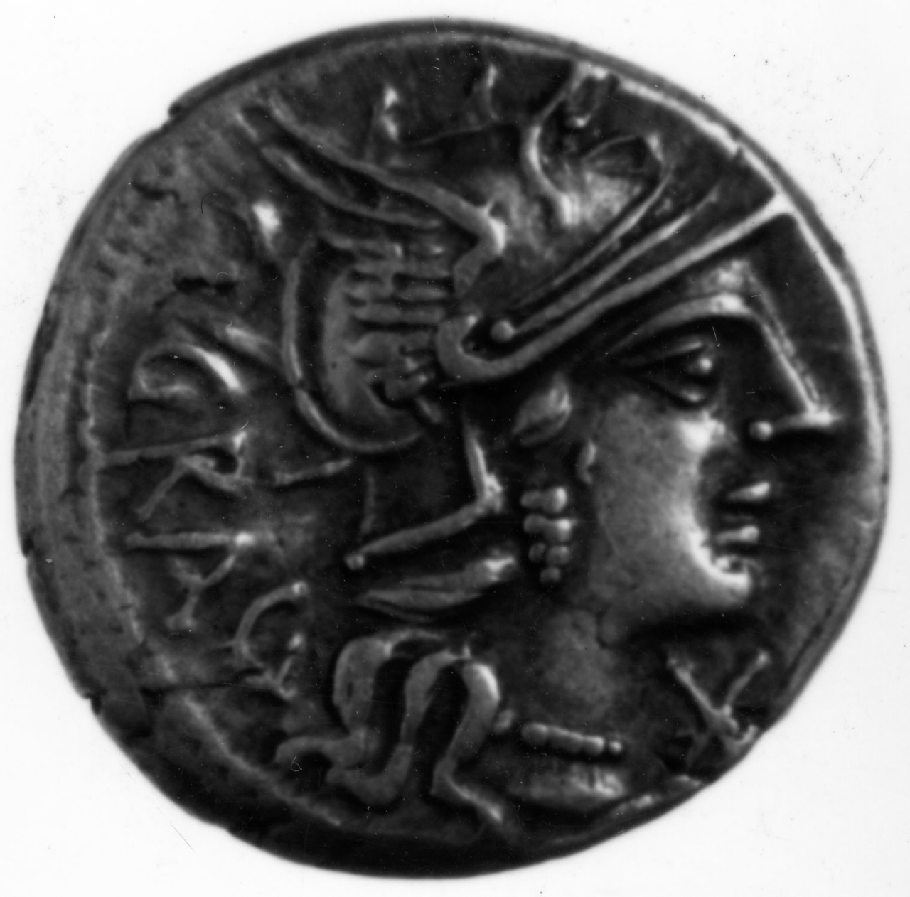 moneta - denario - scuola italica (sec. II)