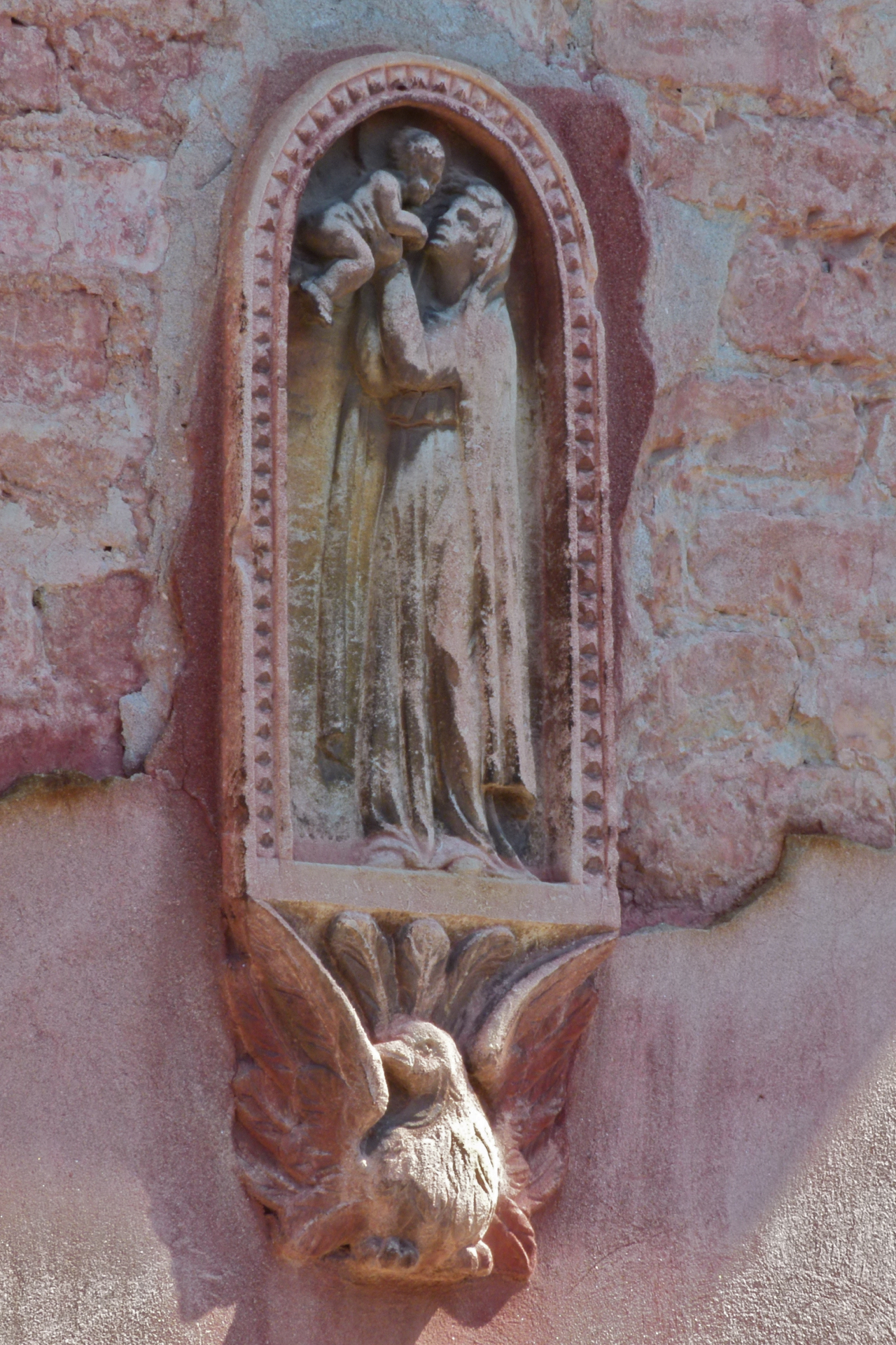 Madonna con Bambino (rilievo, opera isolata) - ambito veneziano (secc. XIX-XX)