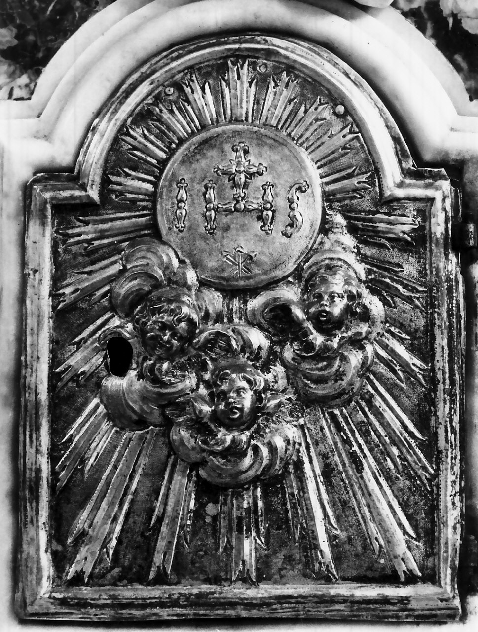 sportello di tabernacolo - bottega Italia meridionale (sec. XVIII)