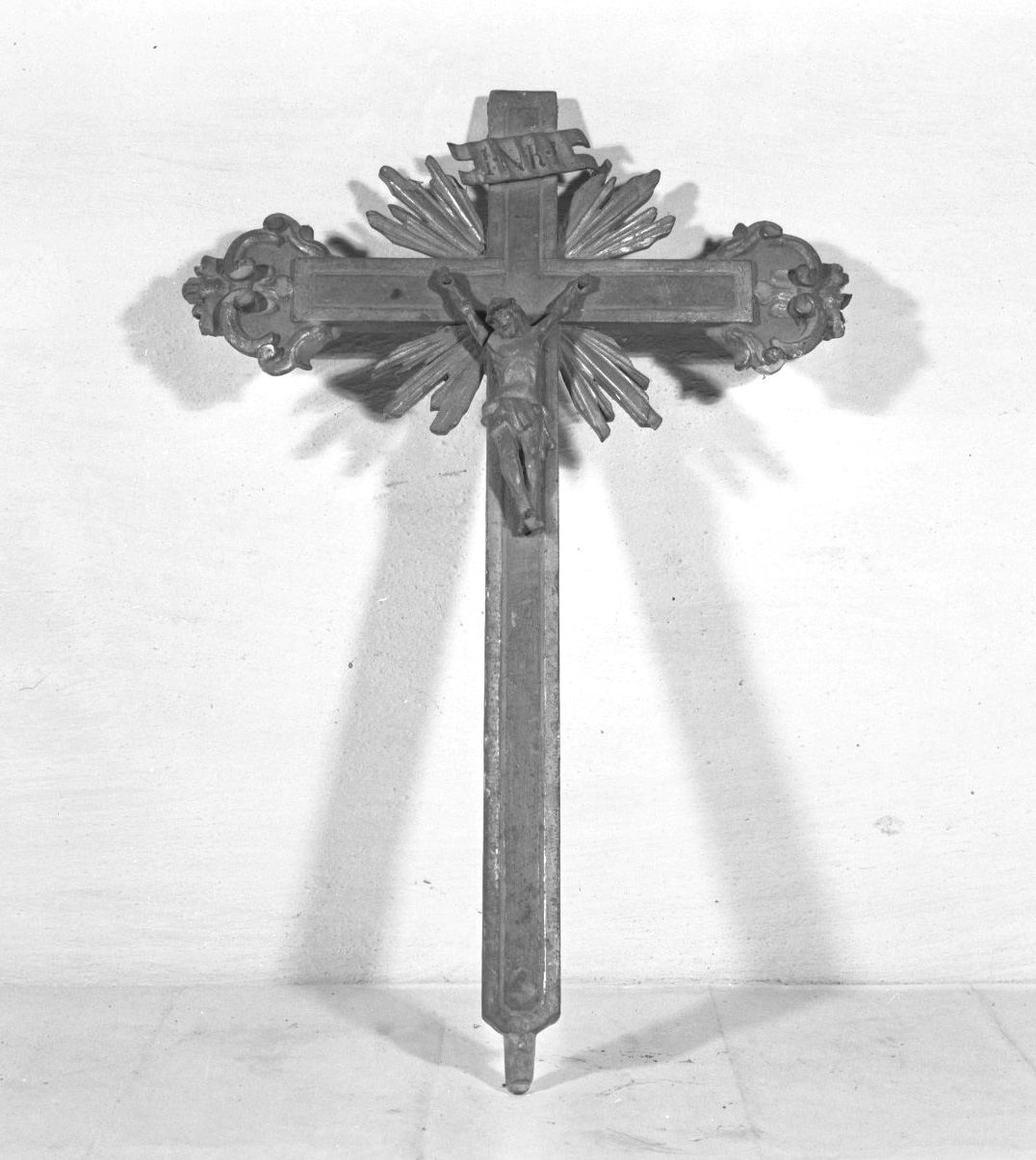 Cristo crocifisso (croce stazionale) - bottega toscana (sec. XIX)