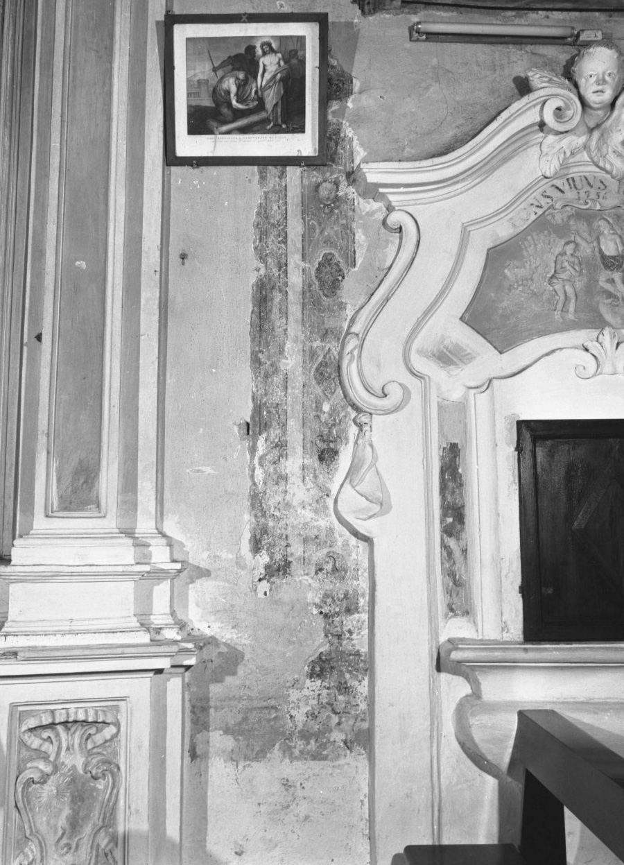 cornice decorativa (dipinto) - ambito toscano (secc. XVI/ XVII)
