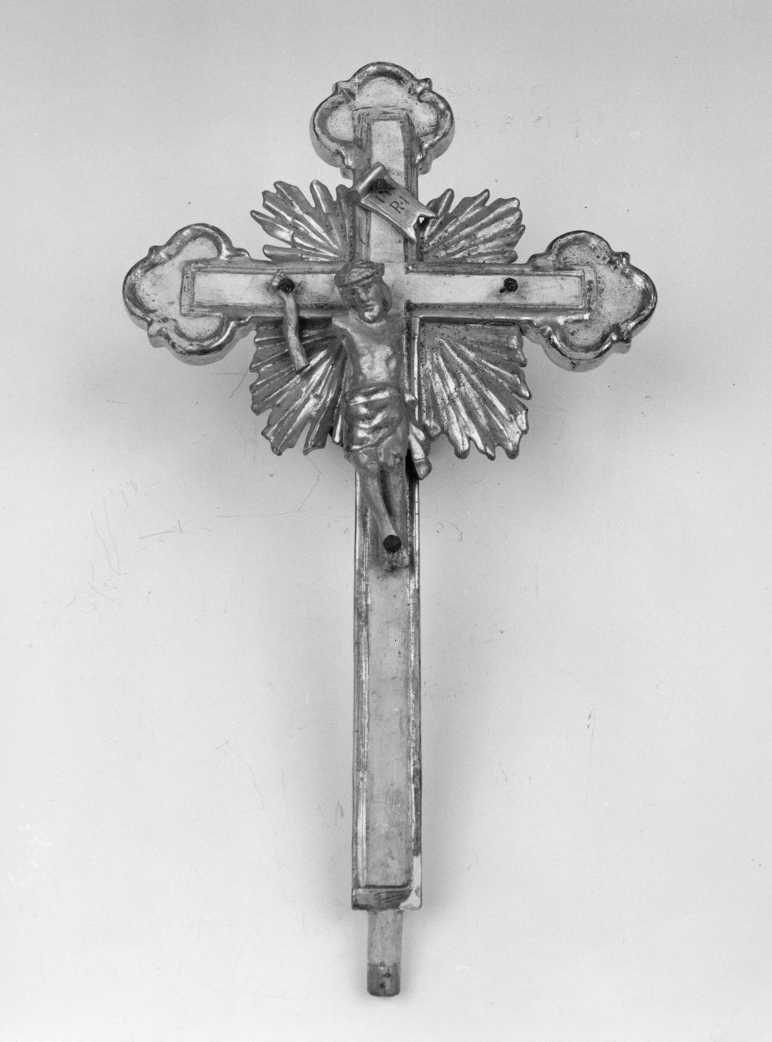 Cristo crocifisso (croce d'altare) - bottega toscana (seconda metà sec. XVIII)