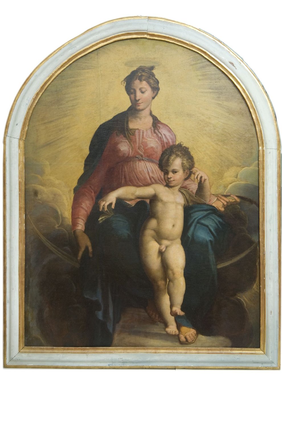 Madonna con Bambino (dipinto, opera isolata) - ambito Italia centrale (fine sec. XVIII)