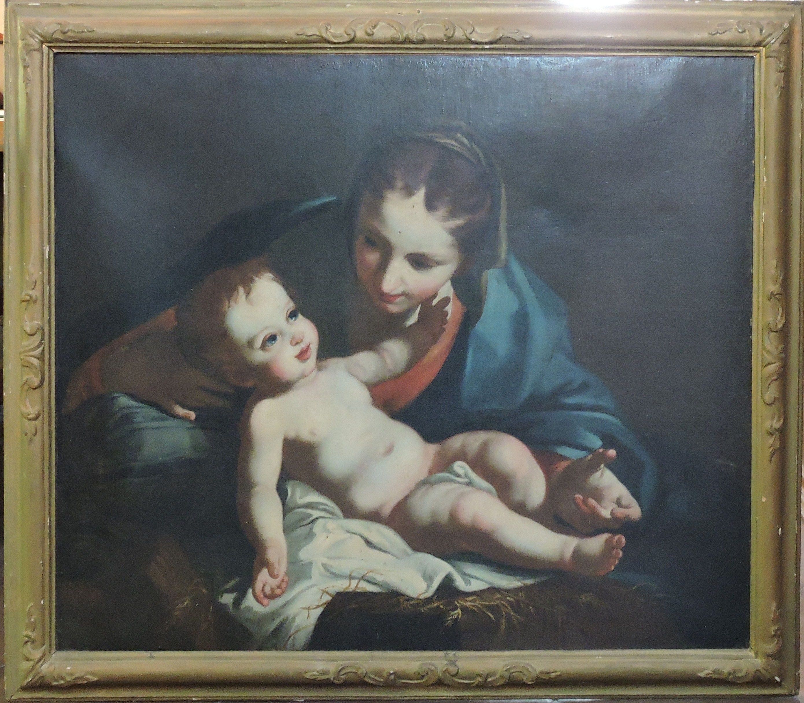 Madonna con il Bambino (dipinto) - ambito Italia nord-orientale (prima metà sec. XVIII)