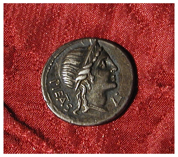 medaglia - sesterzio - ambito Roma antica (sec. II a.C)