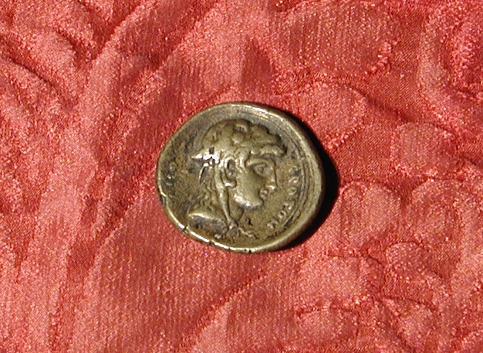 medaglia - ambito greco-romano ? (secc. III a.C.-I a.C)