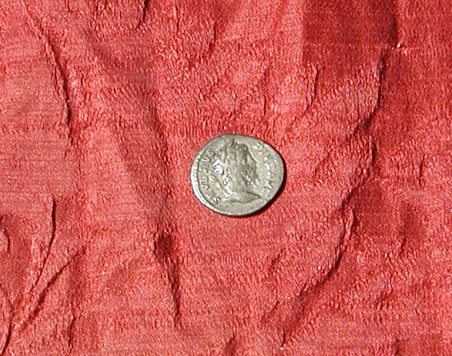 moneta - denario - Roma antica (inizio sec. III d.C)