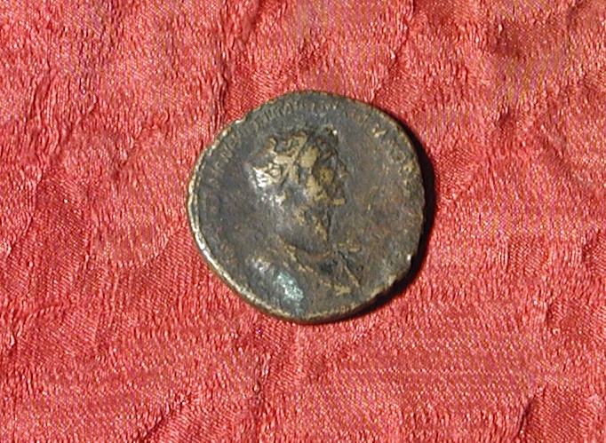 moneta - dupondio - ambito romano imperiale (sec. II d.C)
