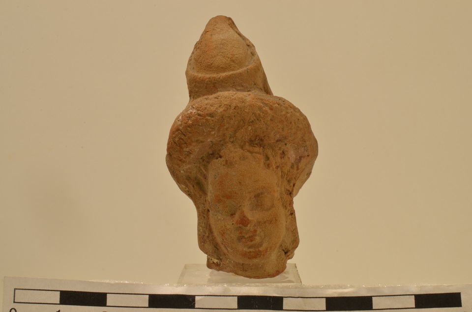 testa, di figura umana maschile (Eta' tardoantica)