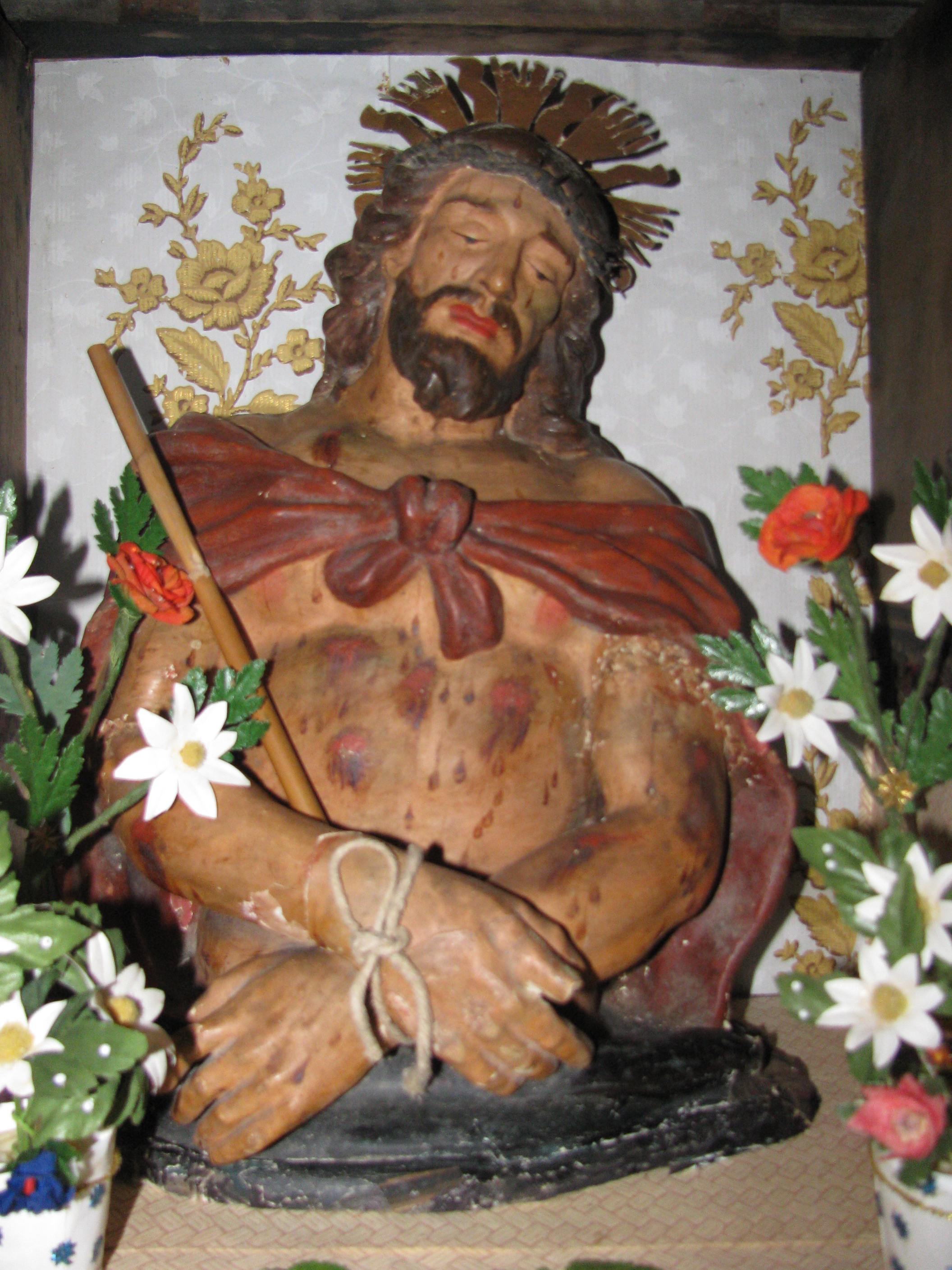 Ecce Homo (scultura) - bottega marchigiana (prima metà sec. XIX)