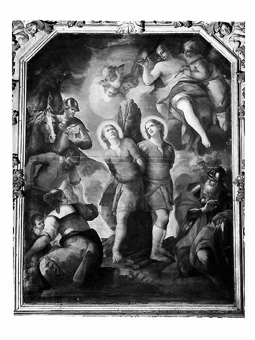 Santi Cosma e Damiano (dipinto) - ambito pugliese (sec. XVIII)
