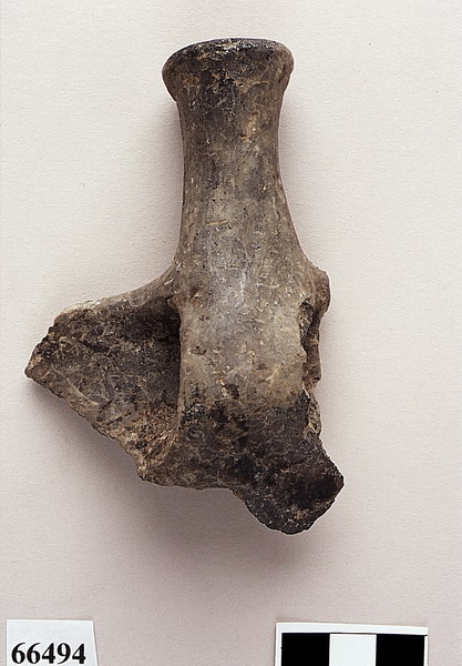 sopraelevazione cilindro-retta di ciotola - età del Bronzo recente 1/subappenninico (sec. XIII a.C)