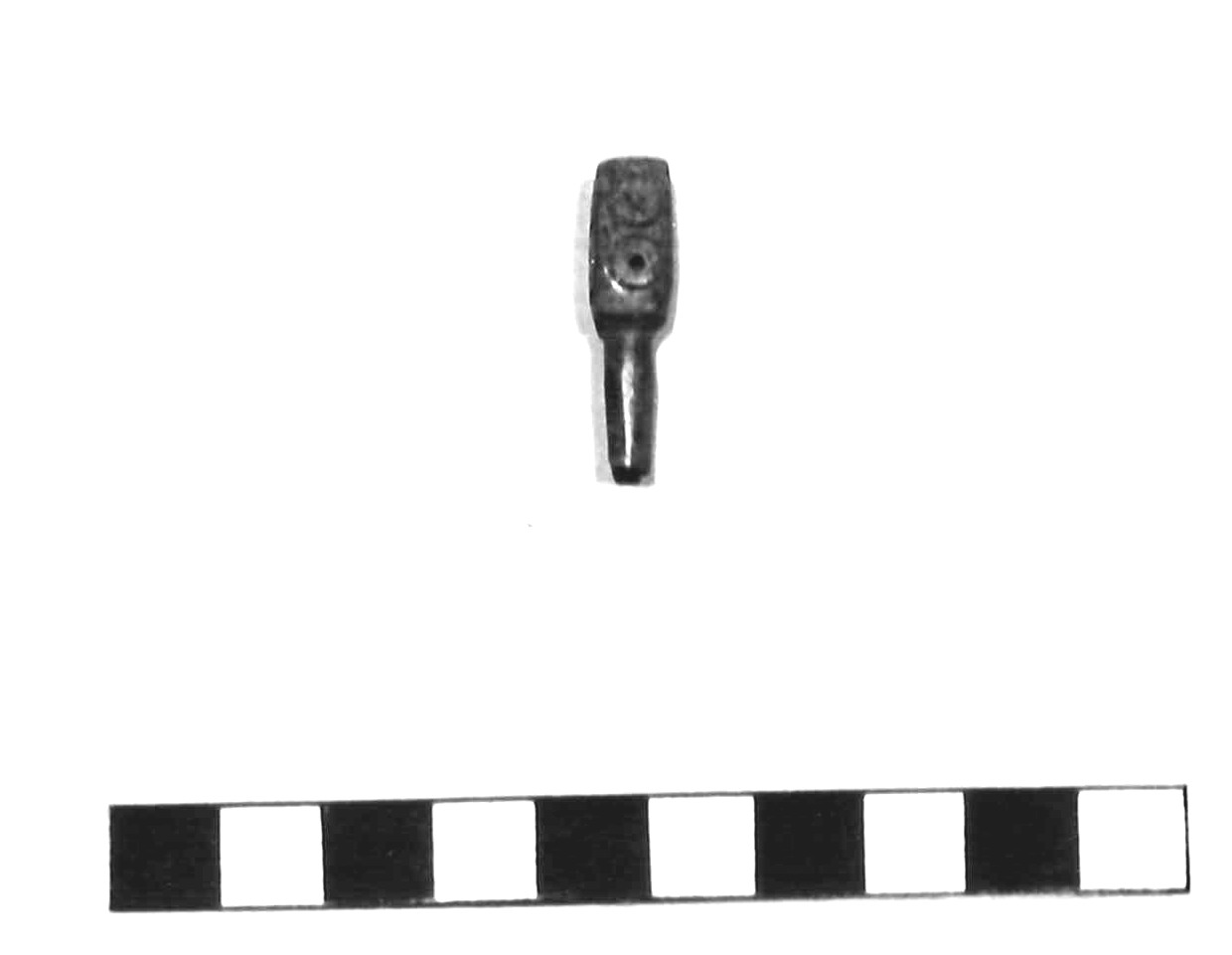spillone con capocchia parallelepipeda - subappenninico (età del bronzo recente)