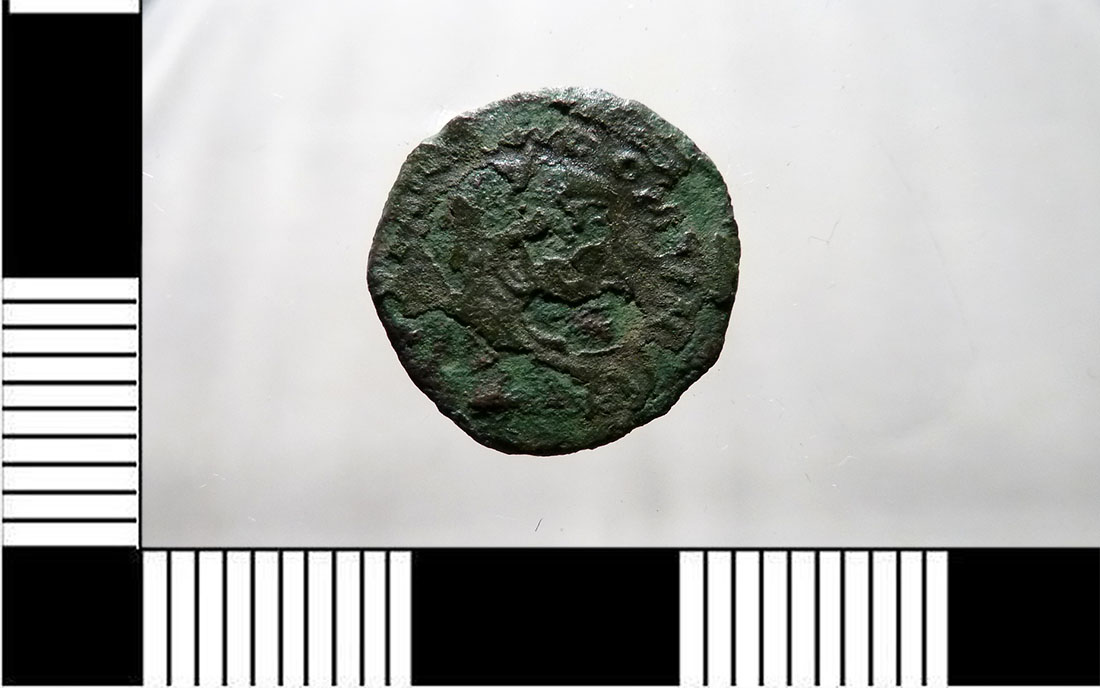 moneta - frazione di follis (Eta' Costantiniana)