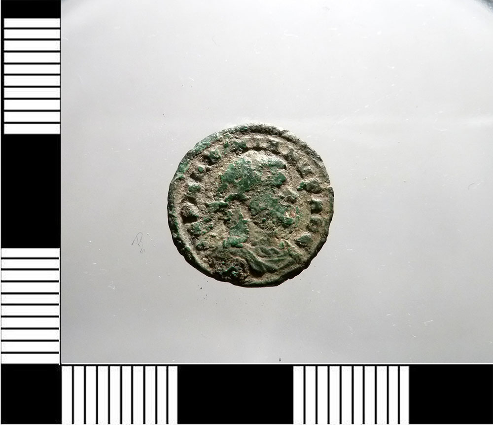 moneta - frazione di follis (Età di Massimiano Erculeo)