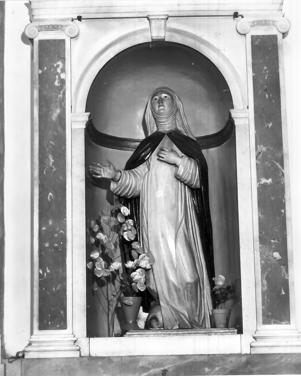 Santa Caterina (statua) - bottega napoletana (inizio sec. XVIII)