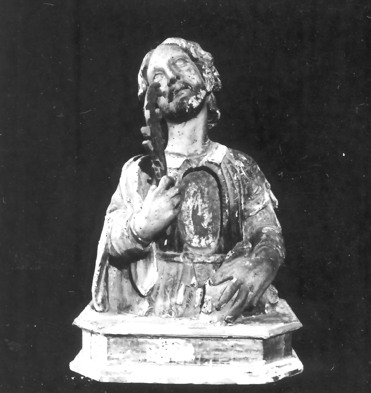 Santo martire (scultura, opera isolata) - bottega Italia meridionale (sec. XVII)