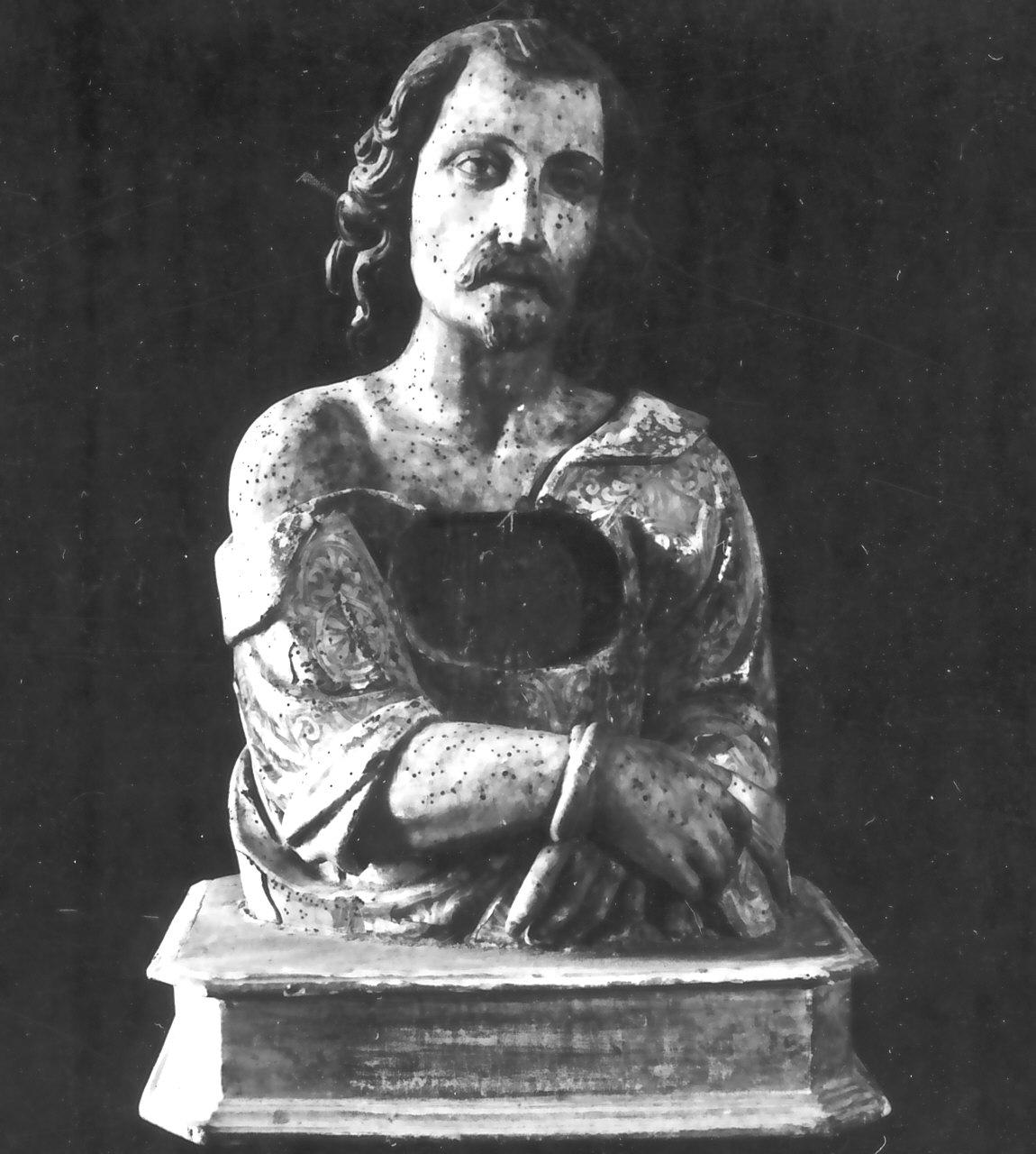 Santo (scultura, opera isolata) - bottega Italia meridionale (sec. XVII)