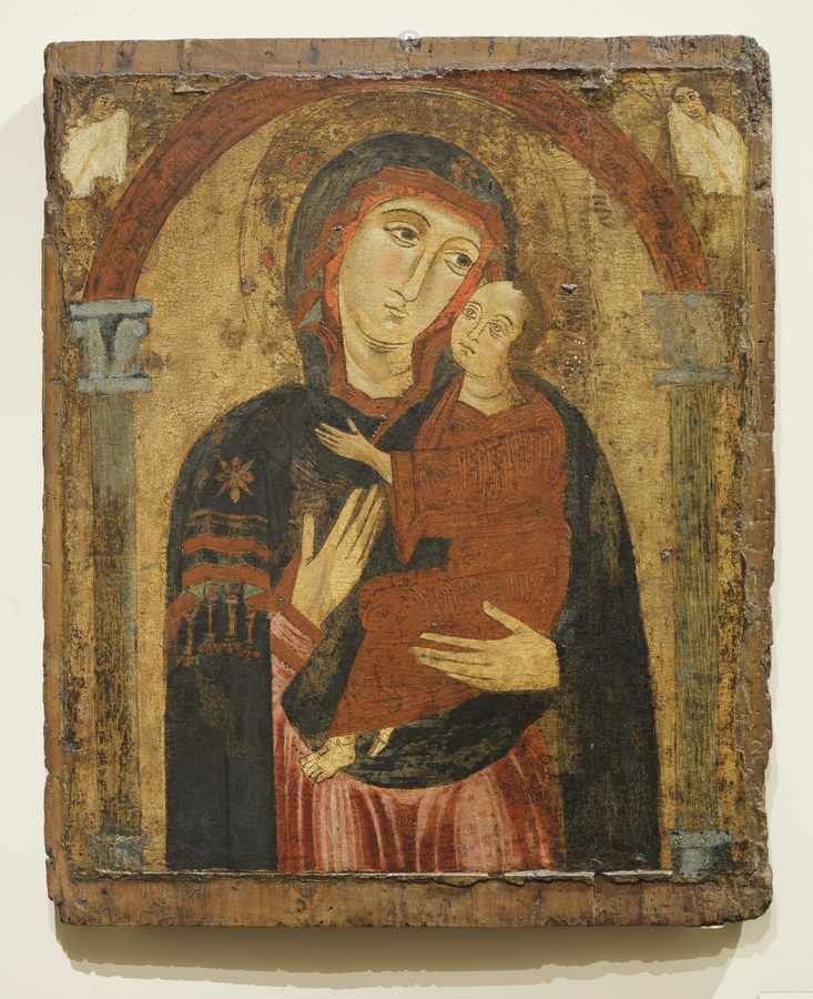 Madonna col Bambino (dipinto) - ambito lucchese (metà sec. XIII)