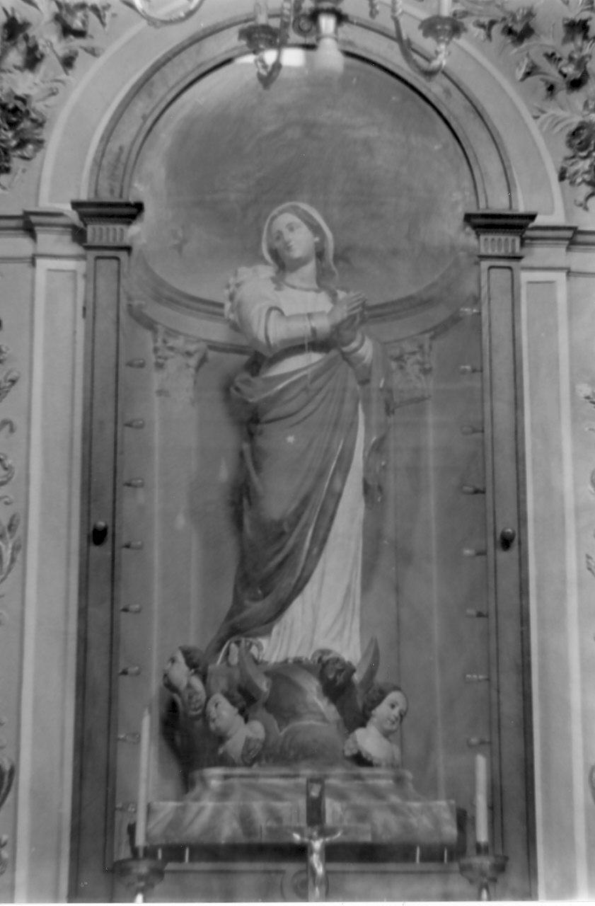 Madonna Immacolata (statua) - bottega Italia meridionale (ultimo quarto sec. XIX)