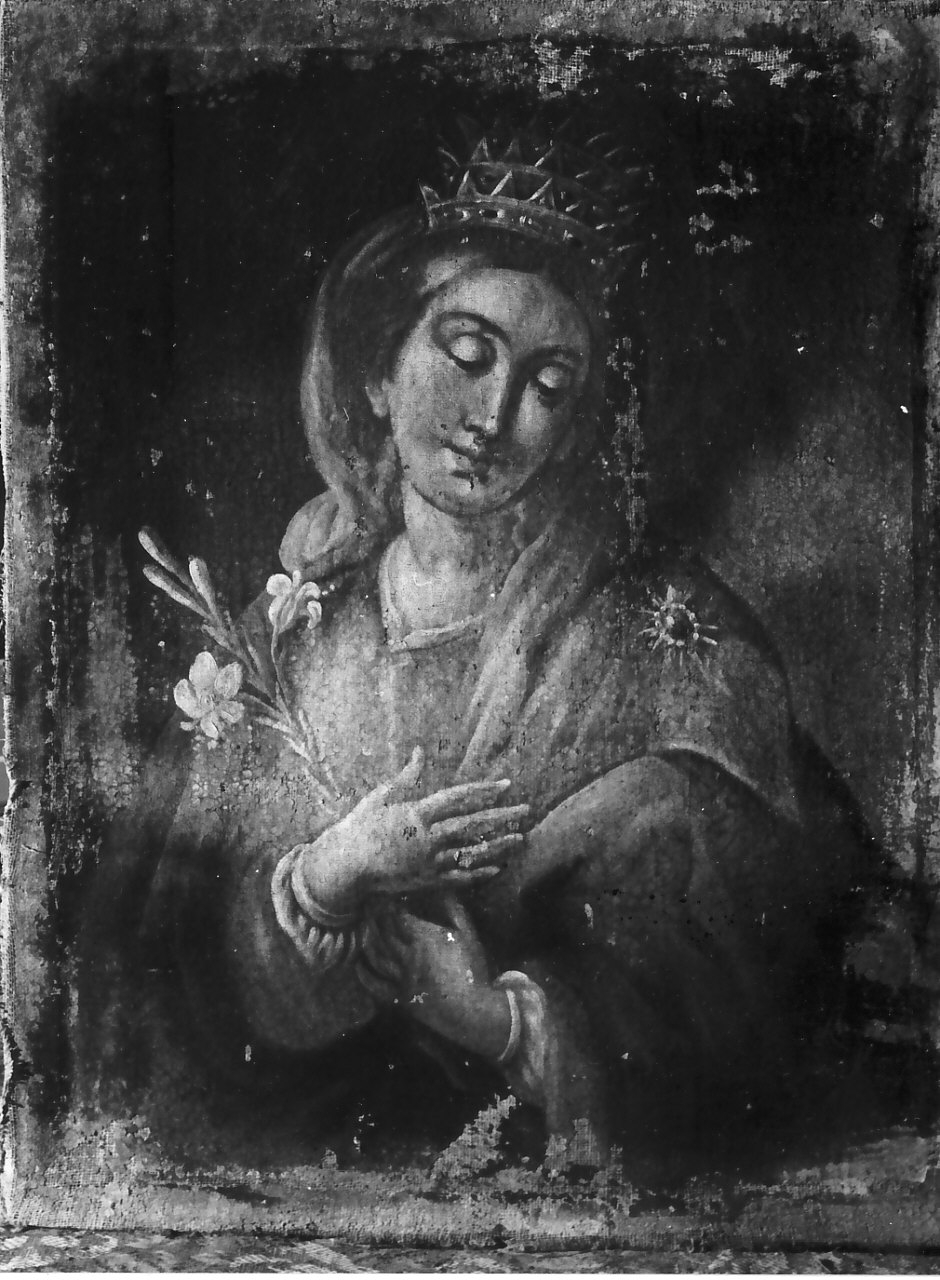 Madonna del Carmelo (dipinto, opera isolata) - ambito calabrese (sec. XVIII)
