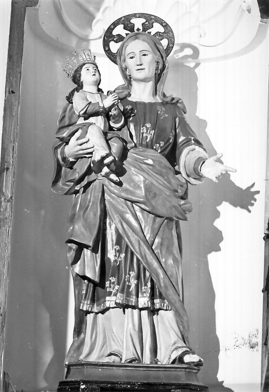 Maria Vergine bambina e Sant'Anna (scultura, opera isolata) - bottega calabrese (sec. XIX)