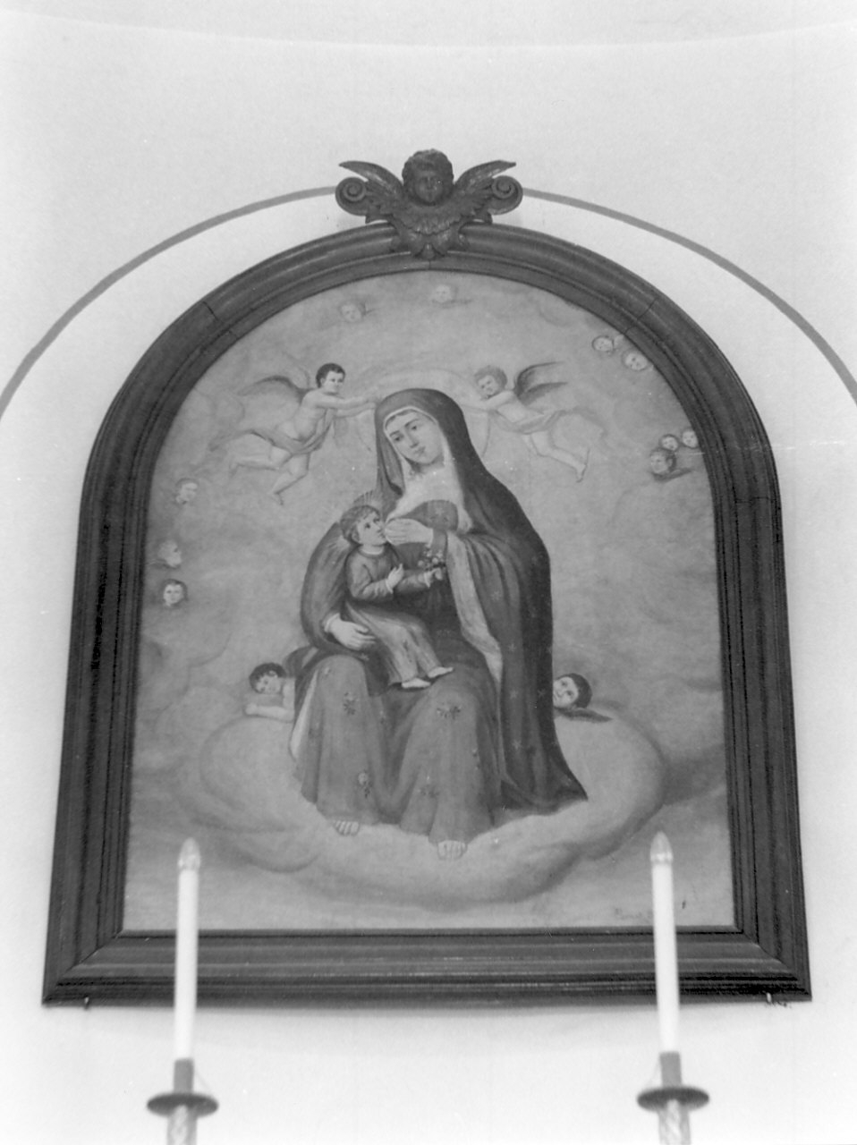 Madonna del Latte (dipinto) - ambito Italia meridionale (ultimo quarto sec. XIX)