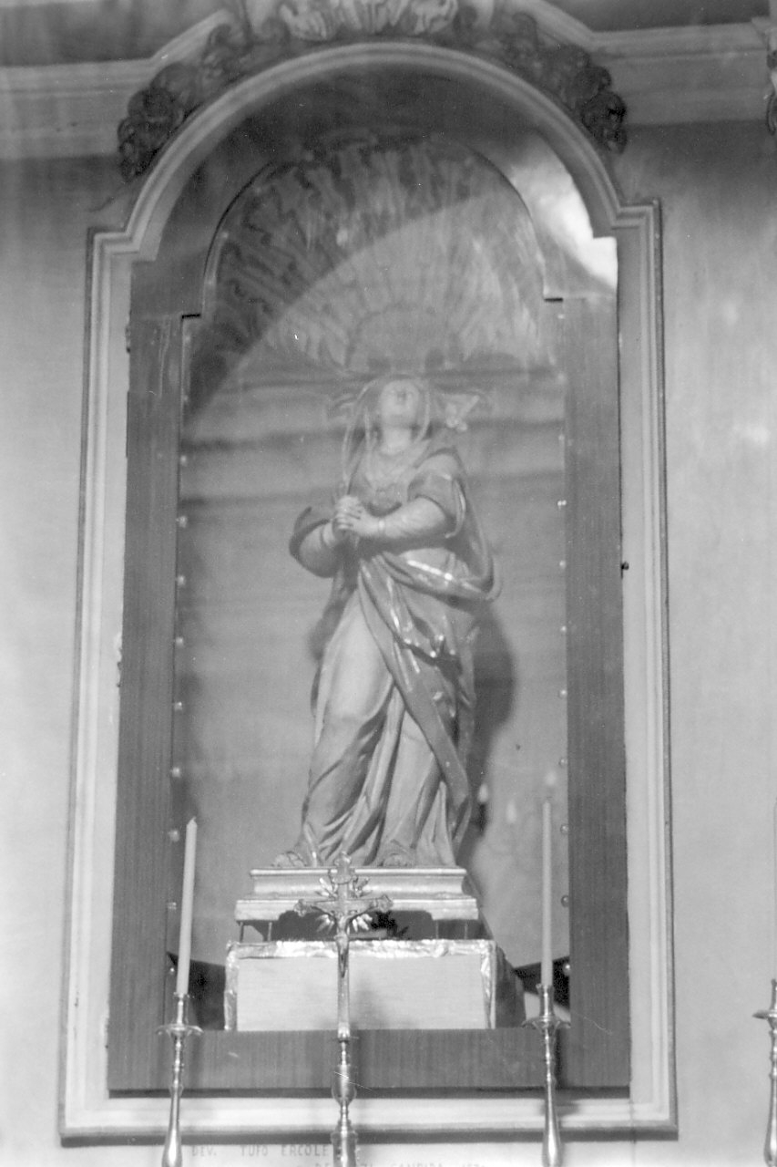 Madonna Addolorata (statua) - bottega Italia meridionale (ultimo quarto sec. XIX)