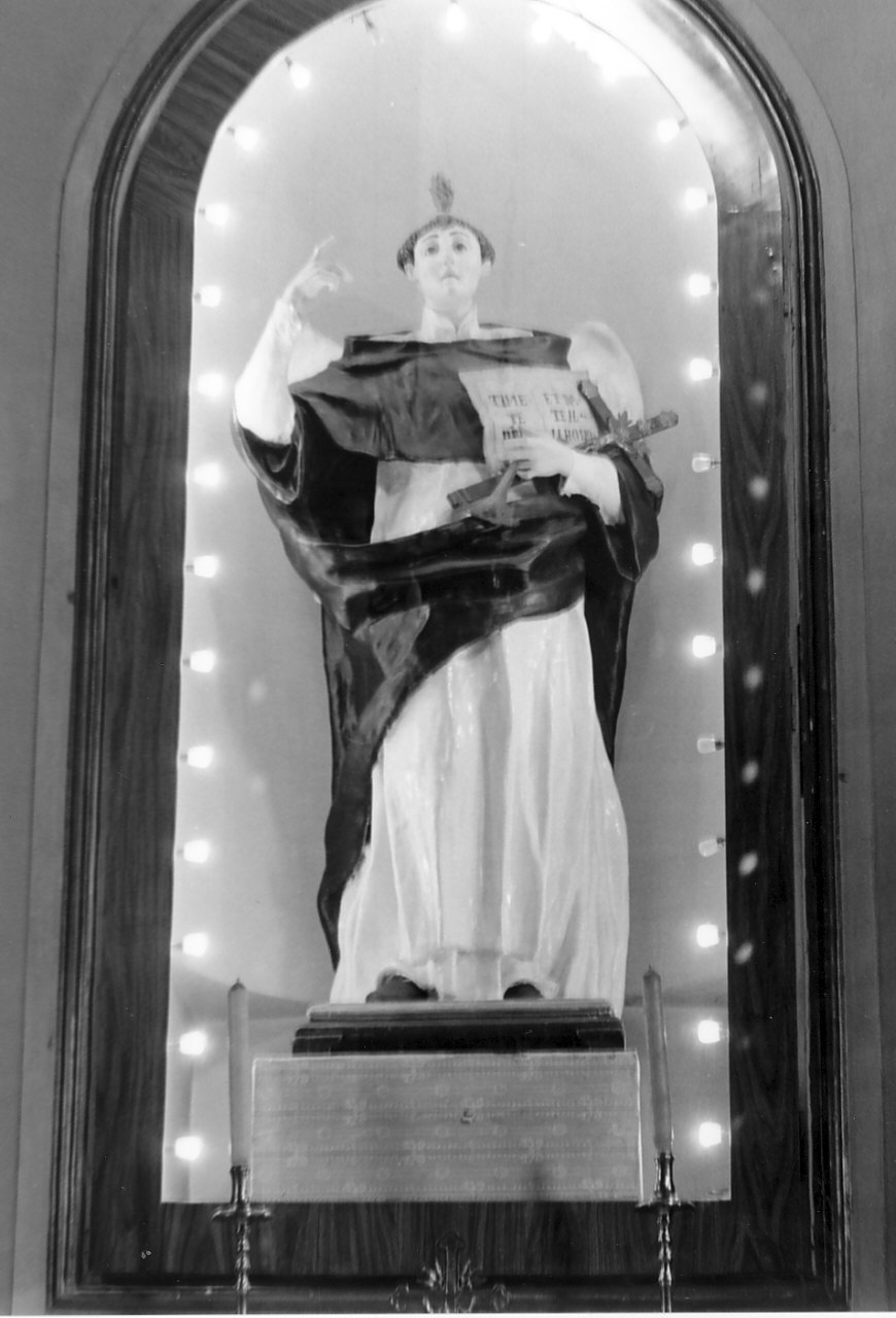 San Vincenzo Ferrer (statua) - bottega Italia meridionale (fine/ inizio secc. XIX/ XX)