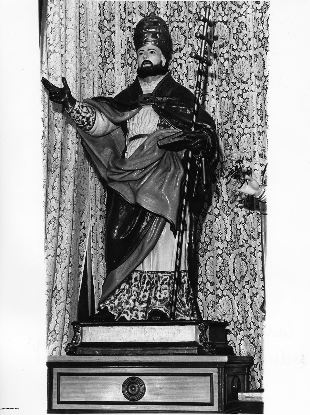 San Pietro (statua) - bottega molisana (fine/ inizio XVIII/ XIX)