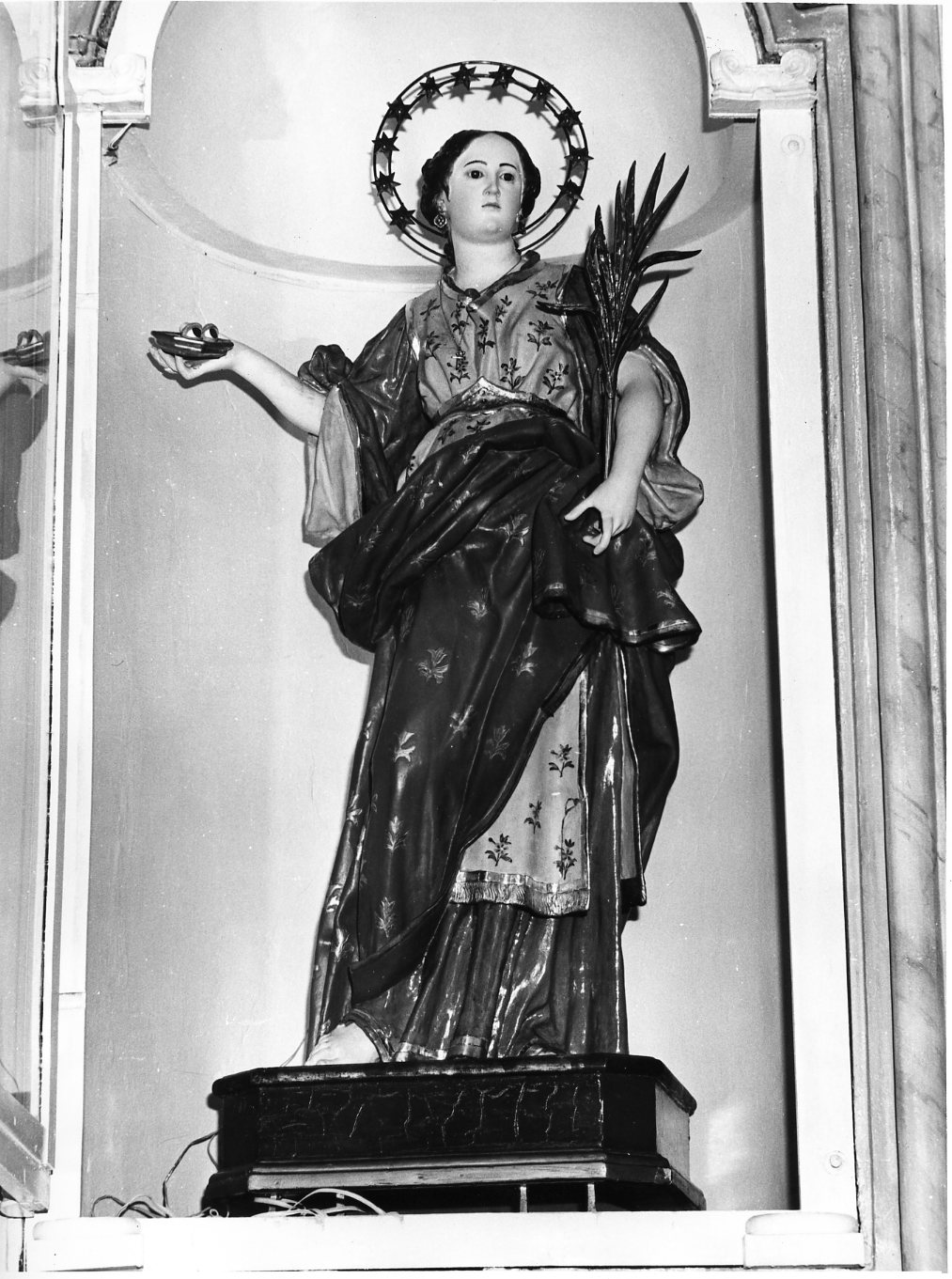 Santa Lucia (statua) - bottega molisana (sec. XVIII)
