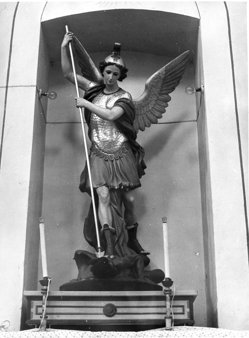 San Michele Arcangelo (statua) - bottega molisana (sec. XIX)