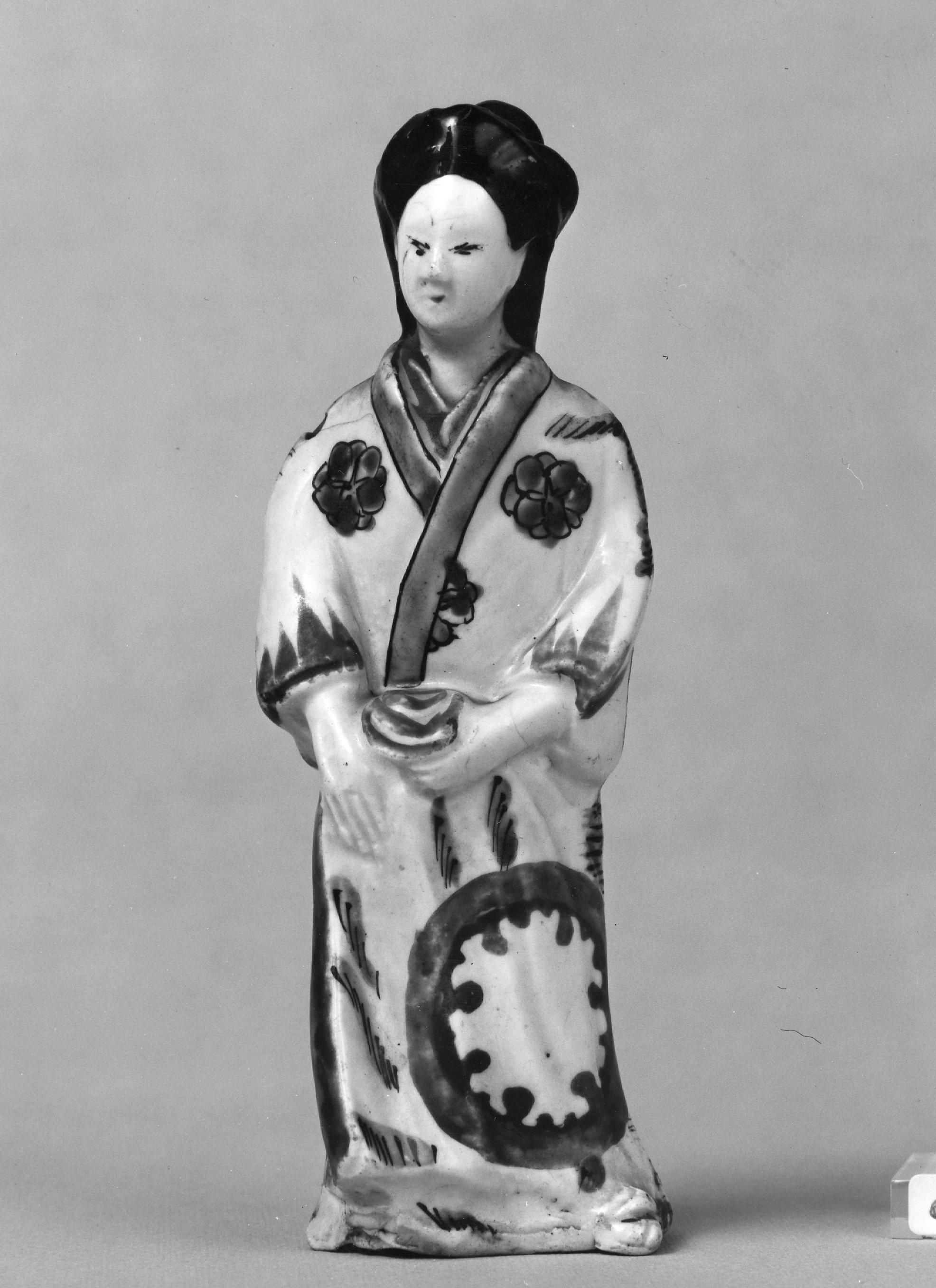 dama (statuetta) - manifattura giapponese (seconda metà sec. XVII)