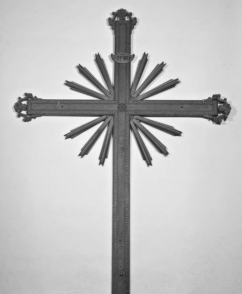 crocifisso, frammento - manifattura Italia settentrionale (fine/ inizio secc. XVIII/ XIX)