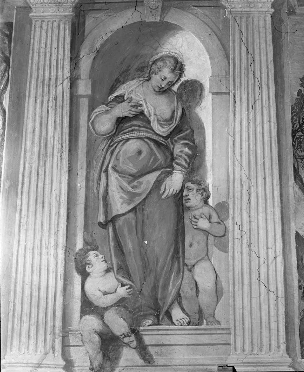 Allegoria della Carità (dipinto) di Toeput Lodewijk detto Pozzoserrato (sec. XVI)
